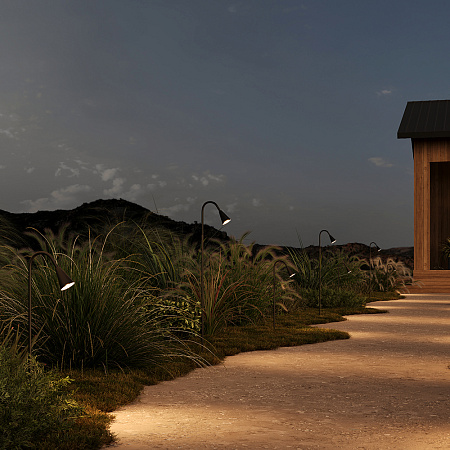 Уличный ландшафтный светодиодный светильник Maytoni Barb O531FL-L3B3K Уличный ландшафтный светодиодный светильник Maytoni Barb O531FL-L3B3K