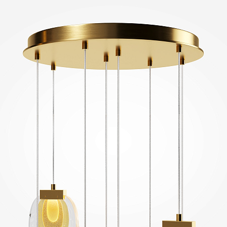 Люстра подвесная светодиодная Maytoni Biology MOD367PL-L18BBSK Люстра подвесная светодиодная Maytoni Biology MOD367PL-L18BBSK