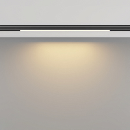 Трековый магнитный светодиодный светильник Maytoni LEVITY Basis TR190-1-5W2.7K-B