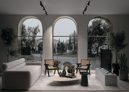 Трековый светильник для однофазного шинопровода Maytoni Unity Focus TR004-1-GU10-B Трековый светильник для однофазного шинопровода Maytoni Unity Focus TR004-1-GU10-B