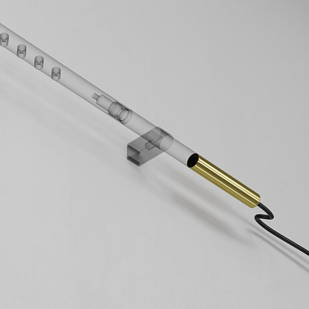 Заглушка с питанием для штанговой системы Maytoni Axity CA003EC-BS Заглушка с питанием для штанговой системы Maytoni Axity CA003EC-BS