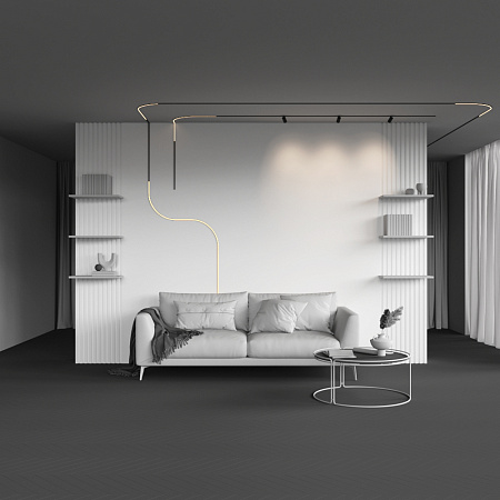 Трековый магнитный светодиодный светильник Maytoni Levity Flex TR186-1-8W2.7K-B Трековый магнитный светодиодный светильник Maytoni Levity Flex TR186-1-8W2.7K-B