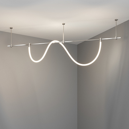 Трековый однофазный магнитный светодиодный светильник Maytoni Flarity Tau TR154-1-27W4K-PT Трековый однофазный магнитный светодиодный светильник Maytoni Flarity Tau TR154-1-27W4K-PT