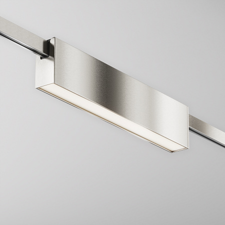 Трековый магнитный светодиодный светильник Maytoni Flarity Basis TR151-1-12W4K-PT Трековый магнитный светодиодный светильник Maytoni Flarity Basis TR151-1-12W4K-PT