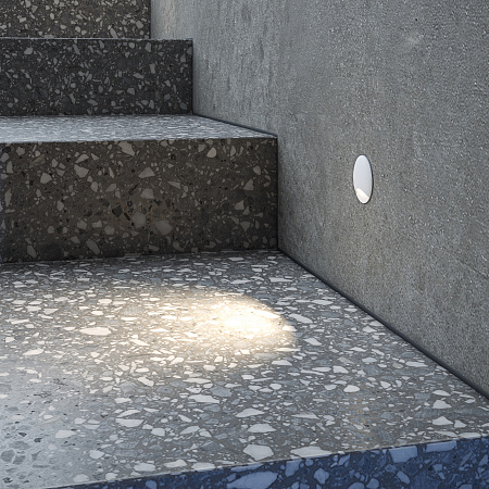 Грунтовый светодиодный светильник Maytoni Biscotti O035-L3W3K