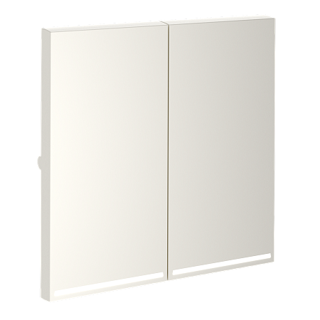 Клавиши для выключателя/переключателя двухклавишного с подсветкой Voltum S70 (хлопок) VLS000413