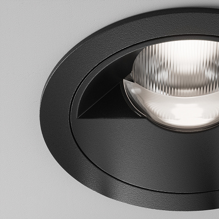 Светильник встраиваемый светодиодный Maytoni Parete DL100-12W2.7-3-4K-RD-B Светильник встраиваемый светодиодный Maytoni Parete DL100-12W2.7-3-4K-RD-B