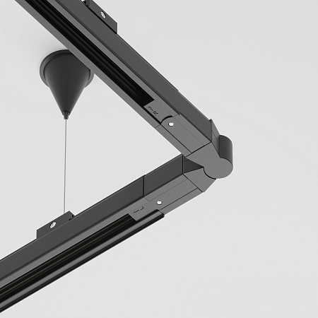 Коннектор гибкий для трехфазного шинопровода Maytoni Trinity TRA005CS-31B