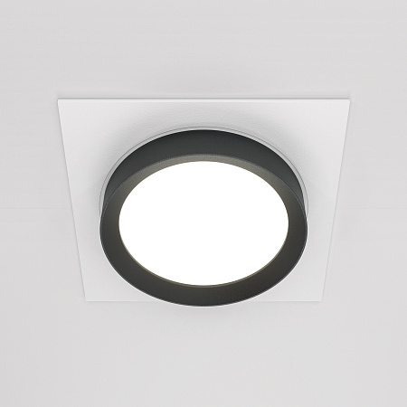 Светильник встраиваемый Maytoni Hoop DL086-GX53-SQ-WB Светильник встраиваемый Maytoni Hoop DL086-GX53-SQ-WB