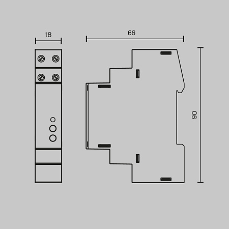 Диммер 400Вт DALI-TRIAC  Maytoni Dali 721018