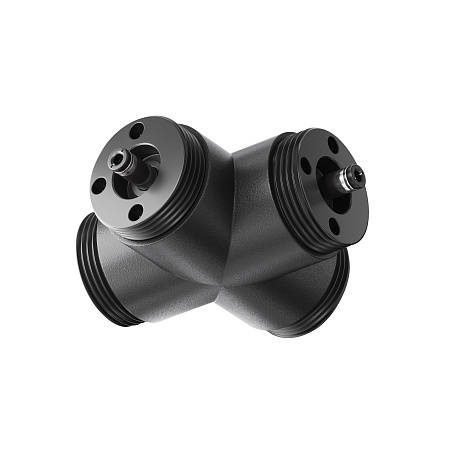 Х-образный вертикальный коннектор для системы без ввода питания Maytoni Shelf CA017TX-B