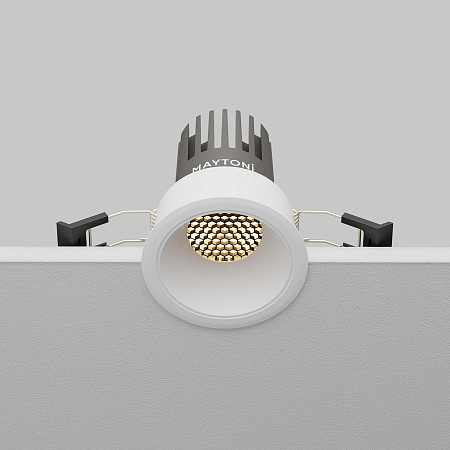 Светильник встраиваемый Maytoni Dip DL115-10W-3K-W