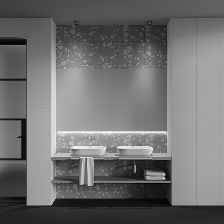 Светильник потолочный светодиодный Maytoni Glare C122CL-L7-4K-BS