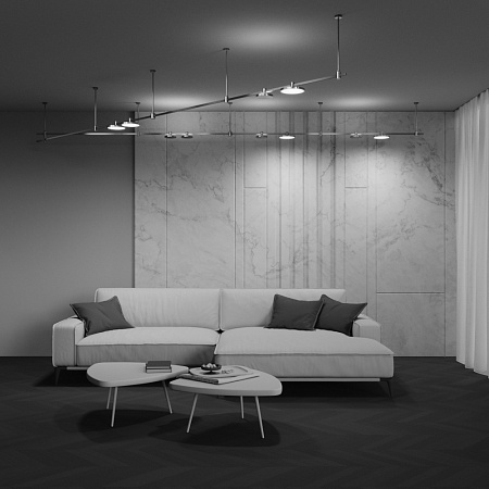 Трековый магнитный светодиодный светильник Maytoni Flarity Plato TR153-1-10W3K-PT Трековый магнитный светодиодный светильник Maytoni Flarity Plato TR153-1-10W3K-PT