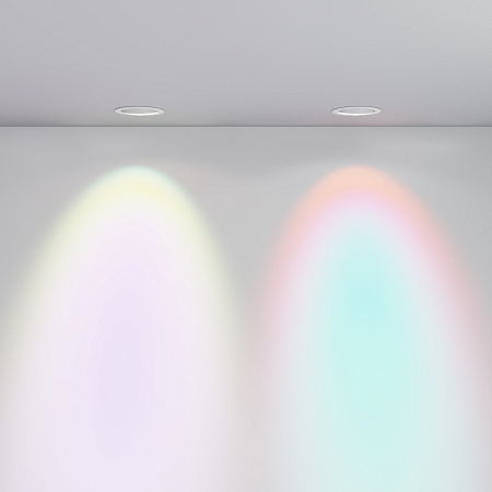 Светильник встраиваемый светодиодный Maytoni Lens DL105-12W4K-W