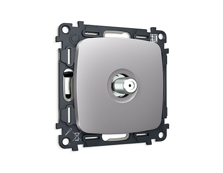 Комплект механизма TV розетки SAT 5-2400MHz 3.5dB Omega MO513050