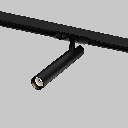 Трековый однофазный светодиодный светильник  Maytoni Unity Focus T TR141-1-6W3K-M-B