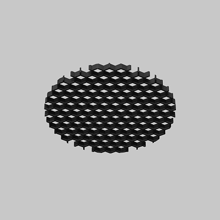 Антибликовая решетка для встраиваемого светильника Maytoni Dip HoneyComb001-D41.5