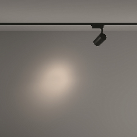 Трековый однофазный светодиодный светильник Maytoni Unity Vuoro TR003-1-10W4K-S-B