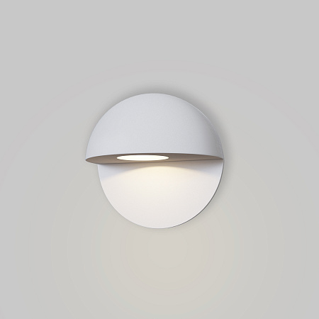 Уличный настенный светодиодный светильник Maytoni Mezzo O033WL-L3W3K