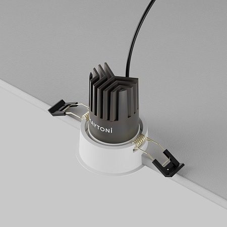 Светильник встраиваемый Maytoni Dip DL115-10W-3K-W