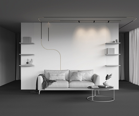 Трековый магнитный светодиодный светильник Maytoni Levity Flex TR186-1-16W2.7K-B