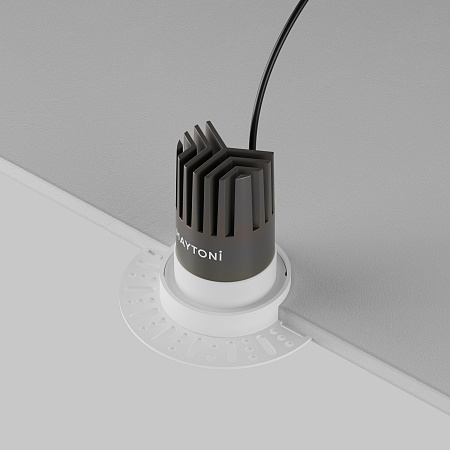 Светильник встраиваемый светодиодный Maytoni Dip DL124-10W-3K-TRS-W