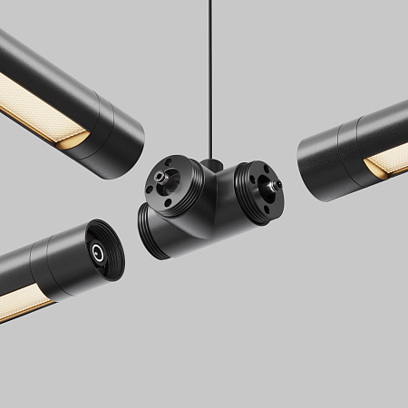 T-образный плоский коннектор для системы без ввода питания Maytoni Shelf CA015TC-B T-образный плоский коннектор для системы без ввода питания Maytoni Shelf CA015TC-B