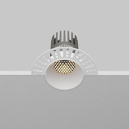 Светильник встраиваемый светодиодный Maytoni Dip DL124-10W-3K-TRS-W