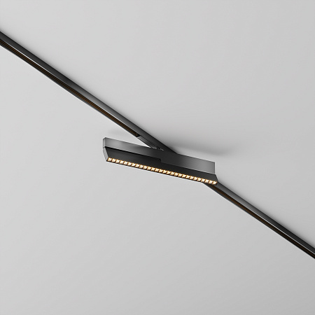 Трековый магнитный светодиодный светильник Maytoni Exility X Points Rot TR242-4-12WTW-DSZ-B