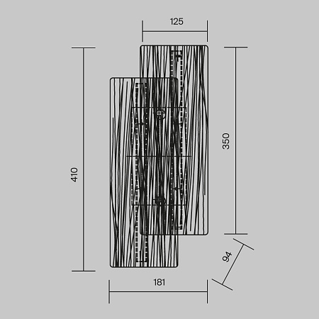 Светильник настенный светодиодный Maytoni Frostum MOD439WL-L7BSK
