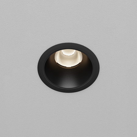 Светильник встраиваемый светодиодный Maytoni Dip DL123-10W-4K-B