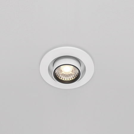 Светильник встраиваемый светодиодный Maytoni Hidden DL045-01-10W4K-W Светильник встраиваемый светодиодный Maytoni Hidden DL045-01-10W4K-W