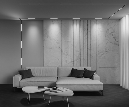 Трековый магнитный светодиодный светильник Maytoni Exility X Basis TR240-2-6W3K-B