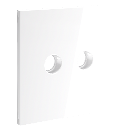 Накладка для розетки телевизионной оконечной TV+SAT Voltum S70 (белый глянцевый) VLS001601