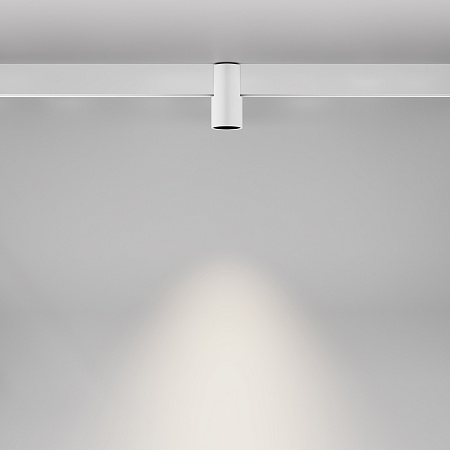 Трековый магнитный светодиодный светильник Maytoni Exility Alfa TR122-2-7W4K-W Трековый магнитный светодиодный светильник Maytoni Exility Alfa TR122-2-7W4K-W