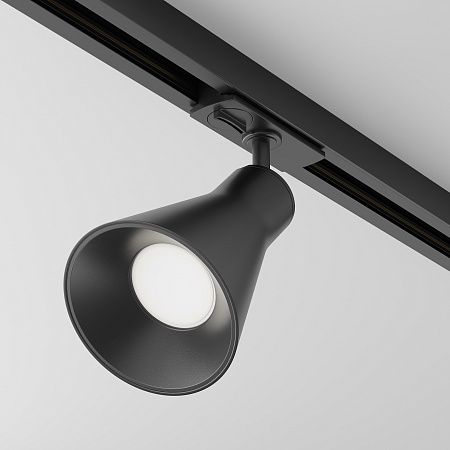 Трековый светильник для однофазного шинопровода Maytoni Unity Track Vivar TR022-1-GU10-B