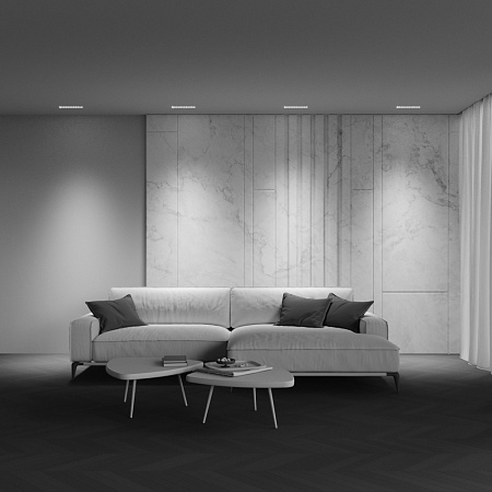 Светильник встраиваемый светодиодный Maytoni Points DL065-20W3-6K-TRS-W