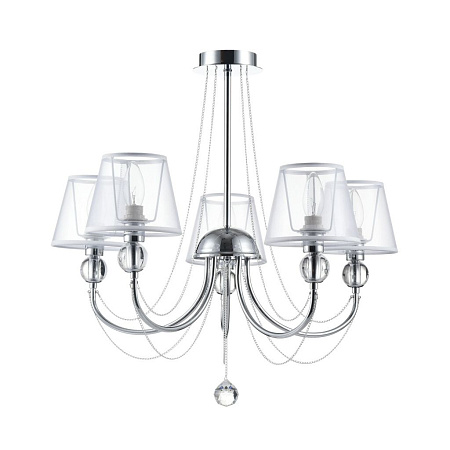 Люстра на штанге Freya Beverly FR5661-PL-05-CH