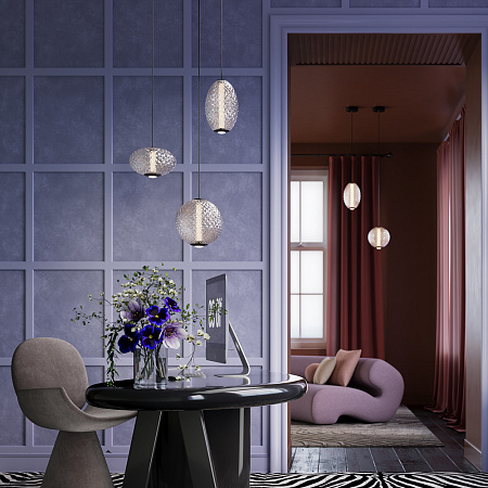 Светильник подвесной светодиодный Maytoni Bruma MOD397PL-L10B3K