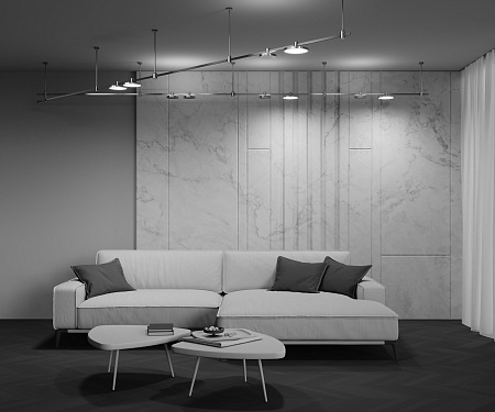 Трековый однофазный светодиодный светильник Maytoni Flarity Plato TR153-1-10W4K-BS