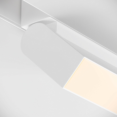 Трековый магнитный однофазный светодиодный светильник Maytoni Basis Rot Gravity TR075-2-20W3K-W Трековый магнитный однофазный светодиодный светильник Maytoni Basis Rot Gravity TR075-2-20W3K-W