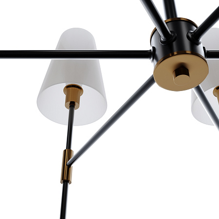 Люстра на штанге Freya Tida FR5196PL-06BBS Люстра на штанге Freya Tida FR5196PL-06BBS
