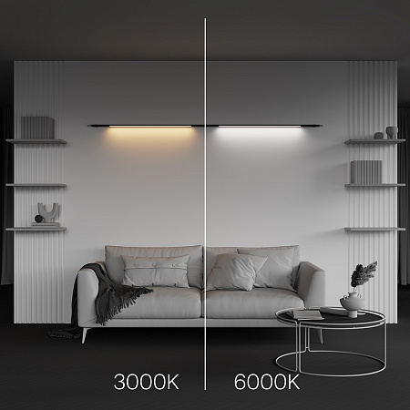 Трековый штанговый светодиодный светильник Maytoni Axity Basis C100CL-L1000-24W3-6K-B Трековый штанговый светодиодный светильник Maytoni Axity Basis C100CL-L1000-24W3-6K-B