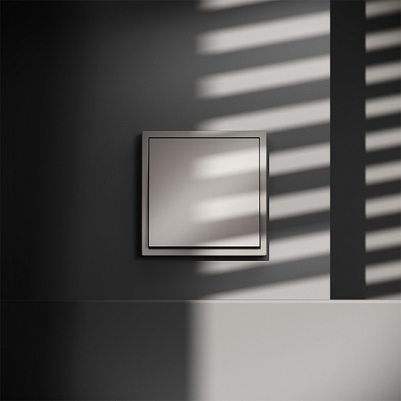 Перекрестный переключатель встраиваемый VOLTUM S70 одноклавишный (кашемир) VLS010503