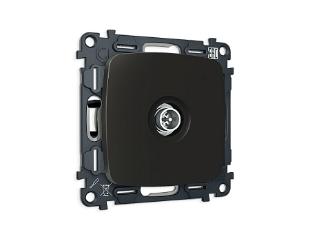 Комплект механизма TV розетки оконечной экранированной 5-1000MHz 3dB Omega MO813005