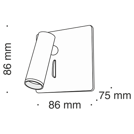 Встраиваемый спот Maytoni Mirax C040WL-L3B3K