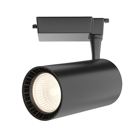 Трековый однофазный светодиодный светильник Maytoni Unity Vuoro TR003-1-36W3K-W-B