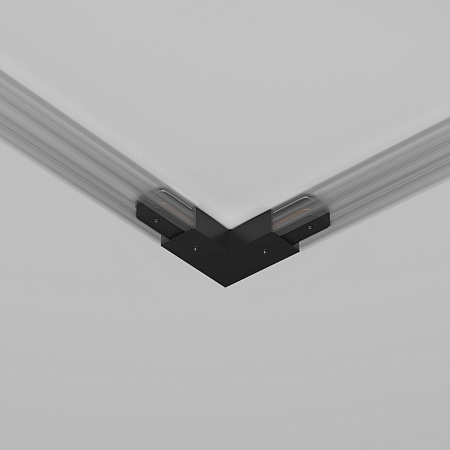 Коннектор питания угловой с вводом питания Maytoni Unity TRA001CLB-11B