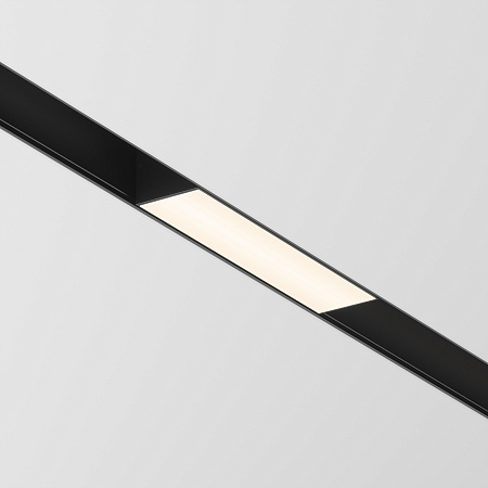 Трековый магнитный однофазный светодиодный светильник Maytoni Basis Gravity TR074-2-7W3K-B